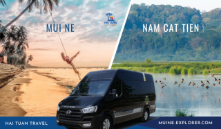 Cat Tien National Park To Mui Ne Private Limousine 9 Seater