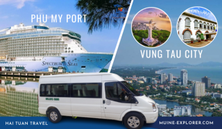 Vung Tau City Day Tour From Phu My Port Car 15 Seats