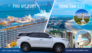 Vung Tau City Day Tour From Phu My Port Car 7 Seats